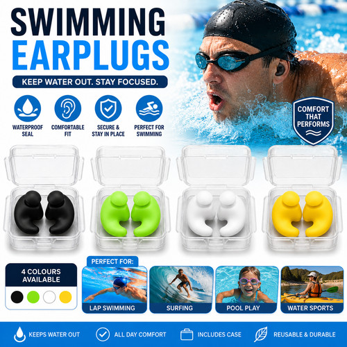 Pairs swimming ear plugs - swimming,