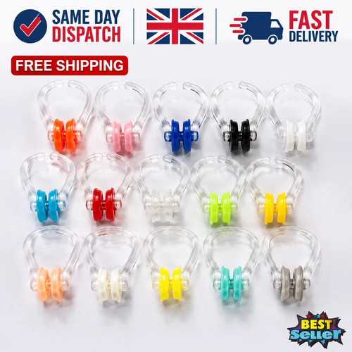 10pc silicone swimming nose - 10pc,