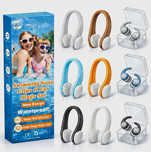 Swimming nose clips - clips, ear