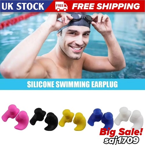 Waterproof silicone swim ear - waterproof,