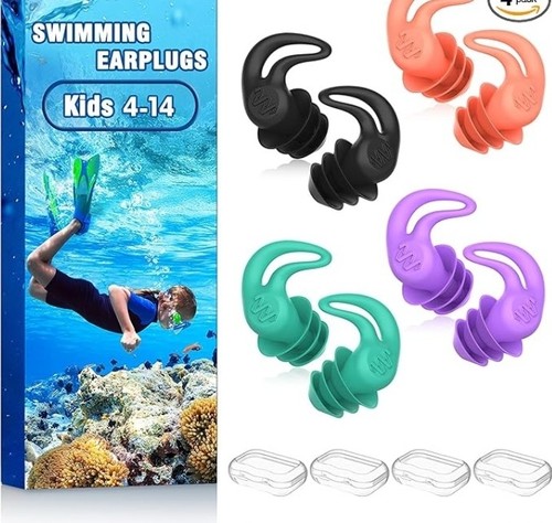 Pairs swimming ear plugs - 4,
