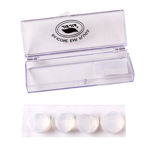 Pair silicone ear plugs - 2,